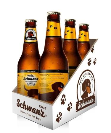 Apicenna Schwanz non -alcoholic beer drink for dogs 330 ml - Buy Online on GoSupps.com