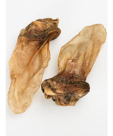 DOG HEROES Beef ear "solid - with the base" 1-3 pieces 120 grams - Buy Online on GoSupps.com