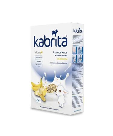 Kabrita Milk porridge 7 cereals on goat milk banana 180g since 6 months