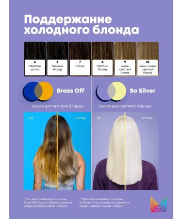 MATRIX Violet tint mask SO Silver for blonde - Buy Online on GoSupps.com