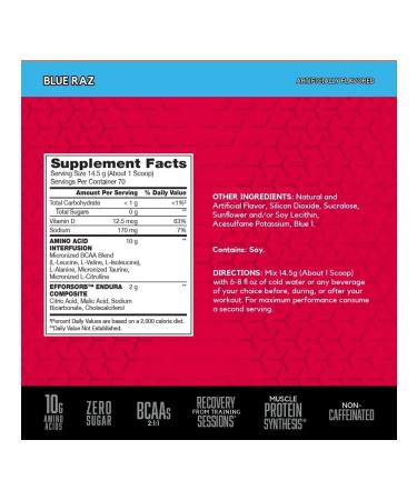 BSN Amino acids Amino -X 1020 g - blackberry - Buy Online on GoSupps.com