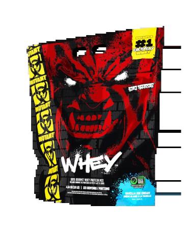 Mutant Whey protein 4540 g - vanilla ice cream - Buy Online on GoSupps.com