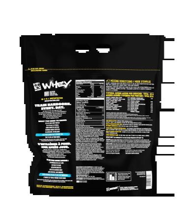 Mutant Whey protein 4540 g - vanilla ice cream - Buy Online on GoSupps.com