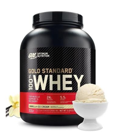 Optimum Nutrition Protein Gold Standard 100% Whey 2270 g - vanilla