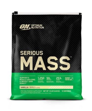 Optimum Nutrition Heiner Serious Mass 5440 g - Vanilla
