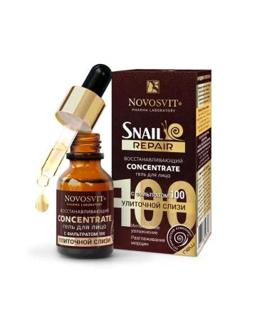 Novosvit Snail repairis serum with snail mucin 25 ml