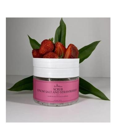 Eco Mirai Moisturizing detox scrub Epsom Salt and Strawberries - Buy Online on GoSupps.com