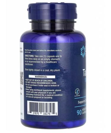 Life extension amino acid taurine - Buy Online on GoSupps.com