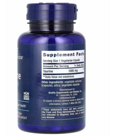 Life extension amino acid taurine - Buy Online on GoSupps.com