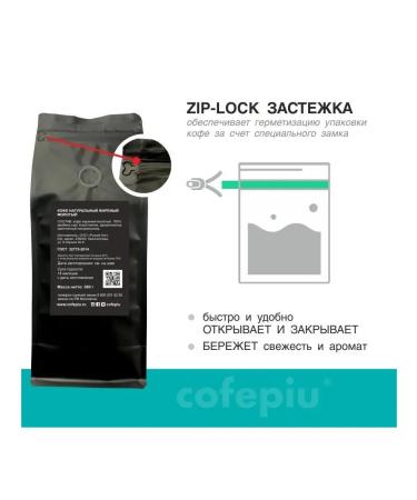 COFEPIU Coffee ground mint arabica 500 g - Buy Online on GoSupps.com