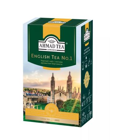 Ahmad Tea English tea no.1 black tea sheet 100 g - Buy Online on GoSupps.com