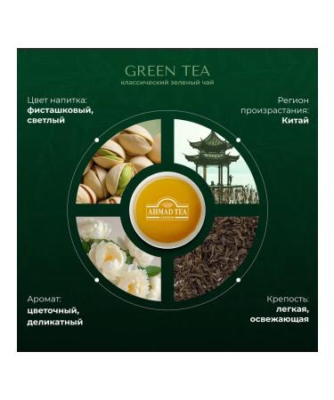 Ahmad Tea Green Tea green tea sheet 100g - Buy Online on GoSupps.com