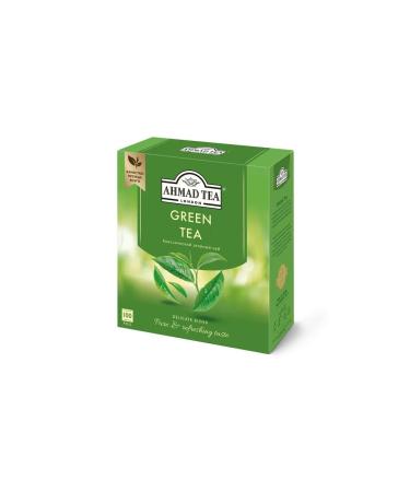 Ahmad Tea Green Tea green in bags of 100 pieces of 2g - Buy Online on GoSupps.com