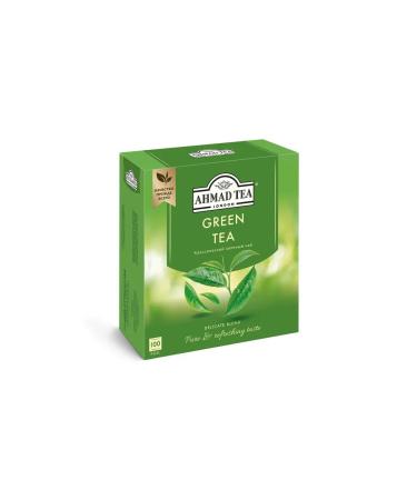 Ahmad Tea Green Tea green in bags of 100 pieces of 2g - Buy Online on GoSupps.com