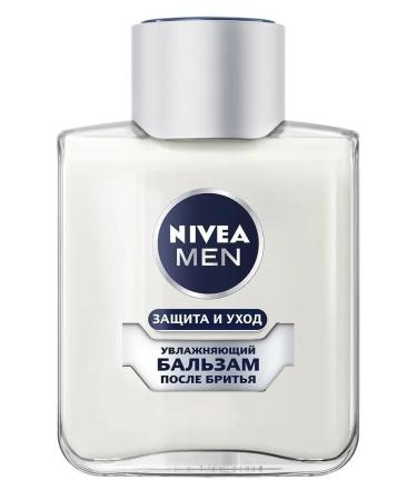 NIVEA Men moisturizing balm after shaving "Protection and Care" 100 ml - Buy Online on GoSupps.com