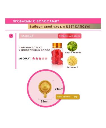 Candy Rain Hair oil express recovery in capsules - Buy Online on GoSupps.com
