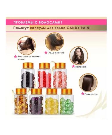 Candy Rain Hair oil express recovery in capsules - Buy Online on GoSupps.com
