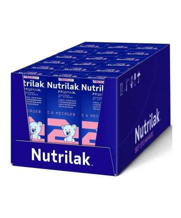 Nutrilak Ready milk mixture from 6 to 12 months 18x200 gr - Buy Online on GoSupps.com