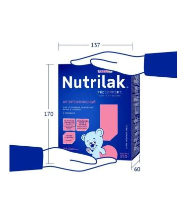 Nutrilak A mixture of dry antireflux from birth 350 gr - Buy Online on GoSupps.com