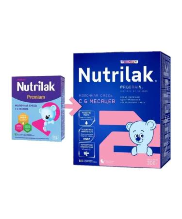 Nutrilak Dry Milk mixture 6-12 months 300 grams - Buy Online on GoSupps.com