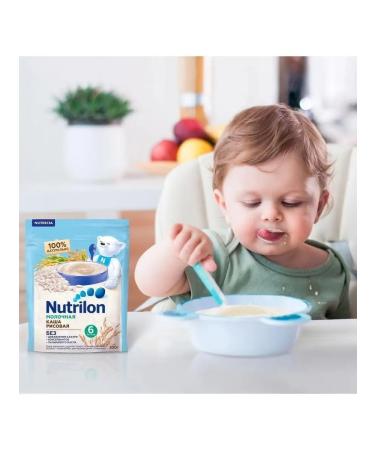 Porridge Nutrilon Milk rice 200g - Buy Online on GoSupps.com