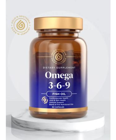 GOLD'N APOTHEKA Omega 3-6-9 with vitamin E for immunity and beauty - Buy Online on GoSupps.com