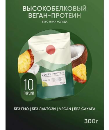 ELEMENTICA ORGANIC Plant vegan protein pina Kolada 300 g