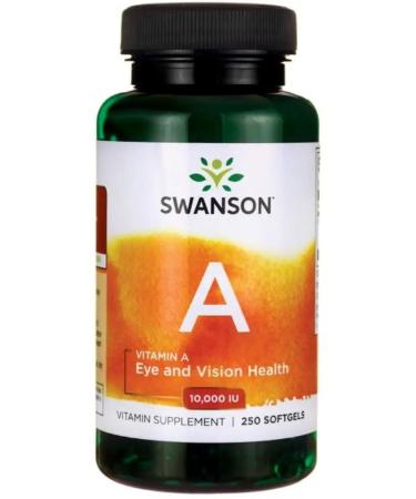 Swanson Vitamin A 1000 Vitamin a 250 - Buy Online on GoSupps.com