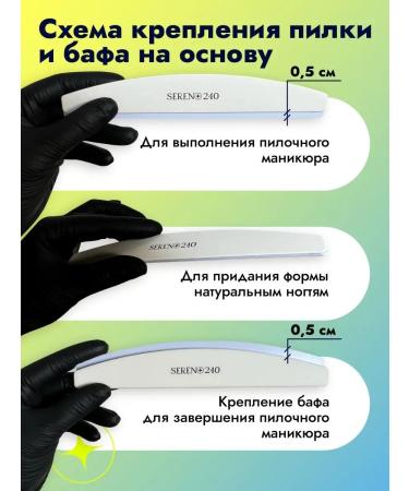 SERENO Set for file manicure (5 5 1) - Buy Online on GoSupps.com