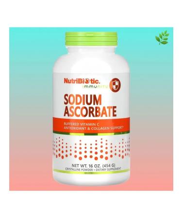 NutriBiotic Immunity vitamin C sodium ascorbate