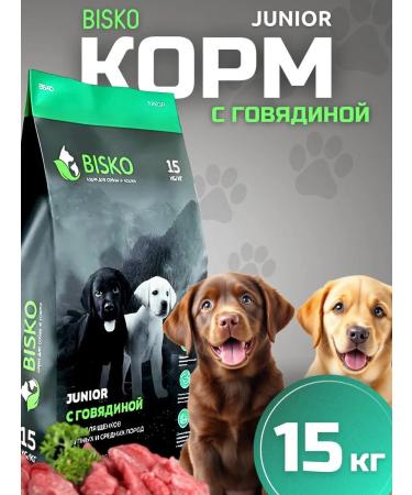 Bisco junior for large breed puppies