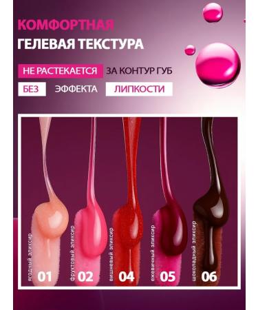 LUXVISAGE Lip oil care and shine fruit elixir - Buy Online on GoSupps.com