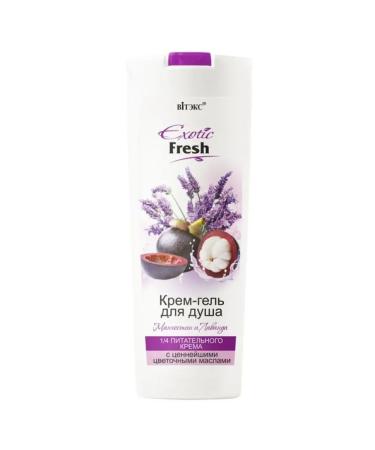 Vitex Cream-gel shower Mangostin and lavender 500 ml - Buy Online on GoSupps.com