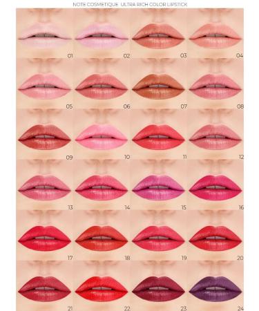 NOTE cosmetique Lipstick Ultra Rich glossy 13 rapture - Buy Online on GoSupps.com