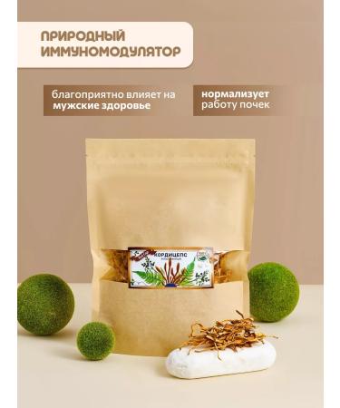 Red Cap Cordyceps dried mushroom 100g - Buy Online on GoSupps.com