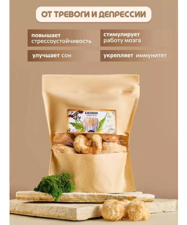 Red Cap Ezhovik creped fruit bodies 100g - Buy Online on GoSupps.com
