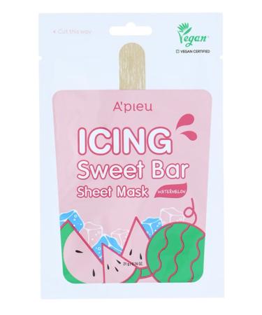 A'Pieu Facial mask ICing Sweet Bar watermelon