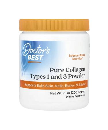 Doctor's Best Pure collagen 1 and 3 types - 200 grams - Buy Online on GoSupps.com