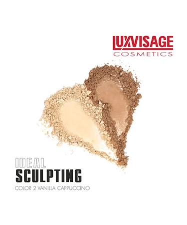 LUXVISAGE Ideal sculpting powder-sculptor tone 2 vanilla cappuccino - Buy Online on GoSupps.com