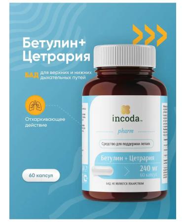 Incoda Betulin + Cetraria Icelandic moss from coughing antiviral