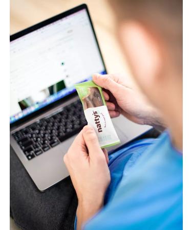 Nattys Bangs without sugar with cashew paste in chocolate 45 g 12pcs - Buy Online on GoSupps.com