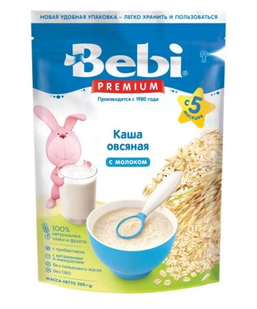 Baby Oatmeal porridge with milk 200 g