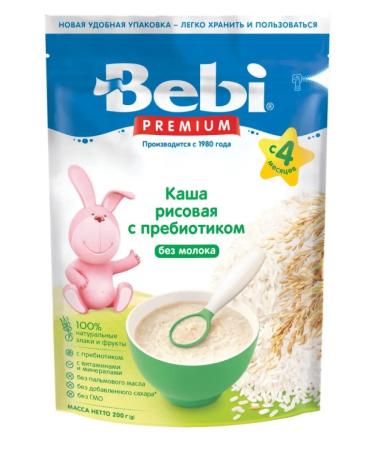 Baby Rice porridge with prebiotics 200 grams