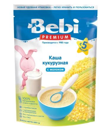 Baby Corn porridge with milk 200 grams