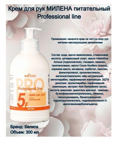 BELITA Milena's hand cream Nutrum Professional Line - Buy Online on GoSupps.com