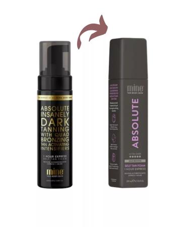 MineTan Mussa-Auto for Faces and Body Absolute Self Tan Foam - Buy Online on GoSupps.com