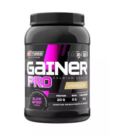 Allmass Devil Vanilla Pro 1.5 kg complex carbohydrates - Buy Online on GoSupps.com