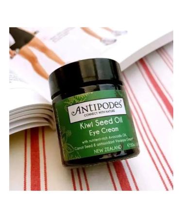 Antipodes Skin cream around the eyes with kiwi oil - Buy Online on GoSupps.com