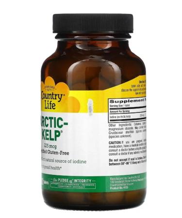 Country Life Arctic Kelp iherb American vitamins for women - Buy Online on GoSupps.com