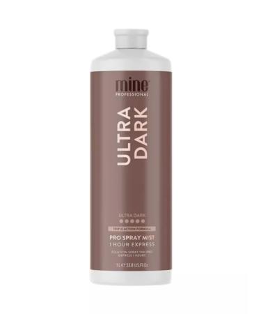 MineTan Lotion for instant tanning Ultra Dark Pro Spray Mist